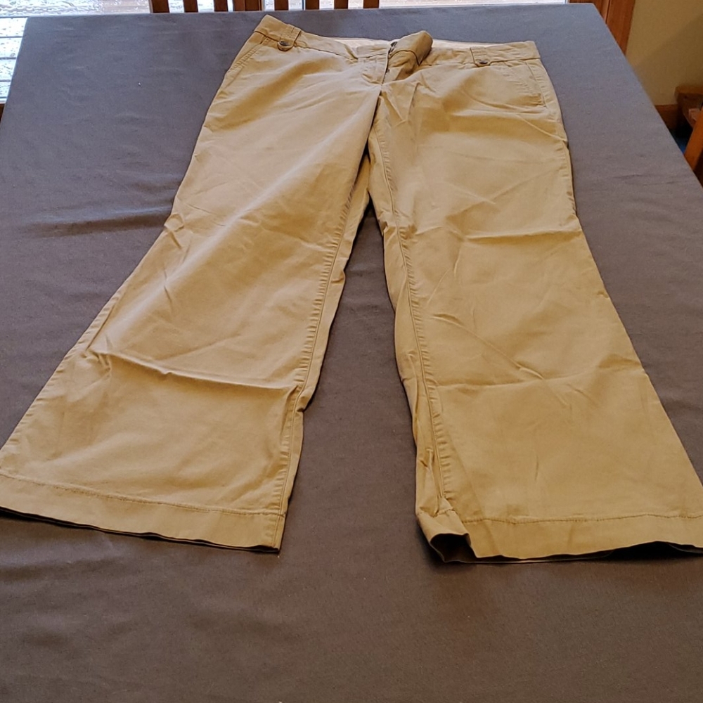J. CREW khakis sz 12